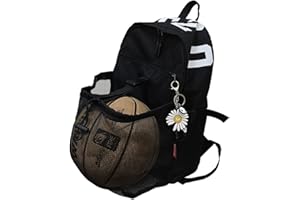 ZffXH Grande zaino da basket oversize per ragazzi adolescente scuola pallacanestro giovanile pallavolo calcio borsa da pallone sportiva con supporto a sfera 20L 25L 40L borse ragazzo