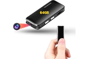 STTWUNAKE Mini Spy Camera 64GB 1080P HD Hidden Video Voice Recorder Professional Digital Small Micro Sound Secret Home
