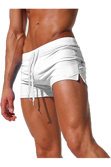 Costume Mare Uomo Cotone Costume Da Bagno Slip Interno In Cotone