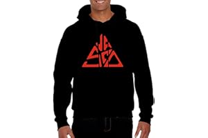 SERIVAL Felpa Cappuccio e tascone Hoodie Compatibile co Logo Vasco Rossi Blasco