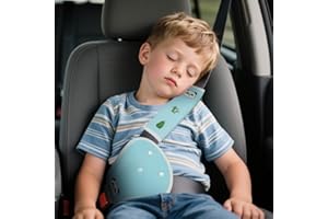 URAQT Protege Ceinture de Securite Enfant, 2 Pièces Adorables Panda Protection Ceinture de Sécurité Enfant, Respirants et Doux pour la peau Protege Ceinture Voiture, Adapté À Toutes Les Saisons
