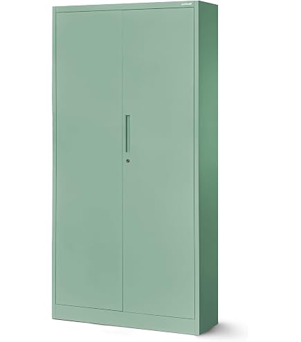 Jan Nowak Armoire de Bureau Métallique 4 étagères tôle d'acier