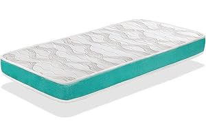 DORMISSIMO Matelas bébé EKO Baby 60X120 Epaisseur 11 CM - Noyau en Mousse perforée et Respirant