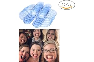 MAKFORT 15pcs mâche Mots mâche Mots Adultes mâche Mots Kids écarteurs Bouche ouvre Bouche mâche Mots Jeux de société L Size