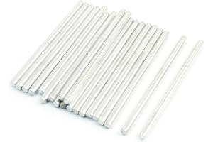 UXCELL sourcing map wymienny pręt ze stali nierdzewnej okrągły pręt 40 mm x 2 mm 20 szt. do modelu samochodu RC