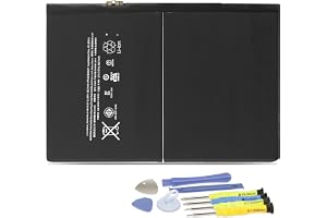 ANTIEE 8827mAh 32.9Wh A1484 Replacement Battery Compatible for iPad 2017 A1822 A1823 iPad 2018 A1893 A1954 iPad Air A1474 A1475 A1476, MD785LL/A MD786LL/MDA 786LL/A MD774 A1476