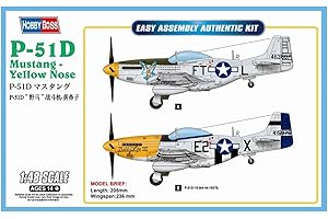 HOBBYBOSS Hobby Boss 085808 1/48 P 51d Mustang Modellino in plastica, modello Ferrovia accessori, modellismo, Multicolore