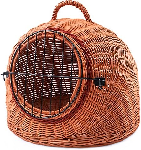 Garronda Basket Cage for Dogs and Cats with Metal Lattice BUD (L - 21.65 in x 16.93 in)
