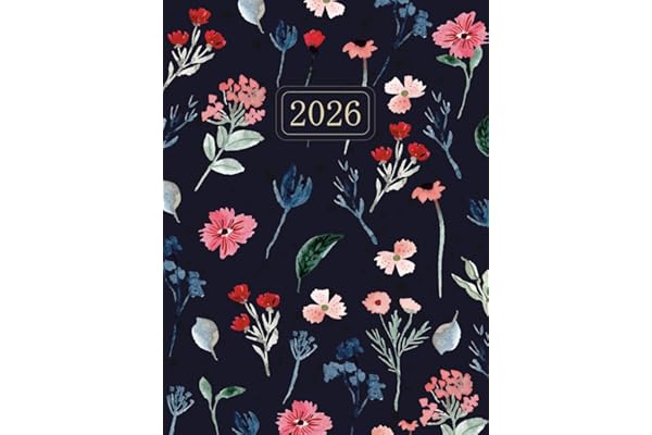 Agenda Semainier 2026 A4: Planificateur Hebdomadaire et Mensuel, Semaine sur Deux Pages | Janvier-Décembre 2026