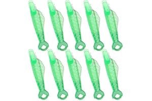 TAOYUN 10pcs Fish Type Sewing Machine Needle Threader Stitch Insertion Tool Automatic Threader Quick Sewing Threader Needle Tool DIY Sewing Tool