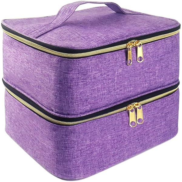 IVODEELA Organiseur De Vernis à Ongles,Sac De Rangeent Vernis à Ongle