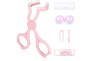 Oruola Contact Lens Applicator,Contact Lens Wearing Aids,Contacts Remover Tool for Contacts Insertion Tool Set Includes Tweezers,Len Case and Contactes Len Remover Plunger Suction Cup