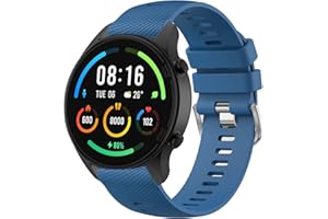 AMCC for Garmin Forerunner 255 Strap, 265 Strap, Venu 2/Venu 3/Vivoactive 4 45mm, 22mm Width Adjustable Soft Silicone Quick Release Band for 255/265 Music,Legacy Hero