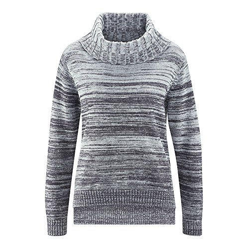 Preisvergleich Produktbild HempAge Damen Rollkragenpullover Bio-Baumwolle / Hanf Platinum XS