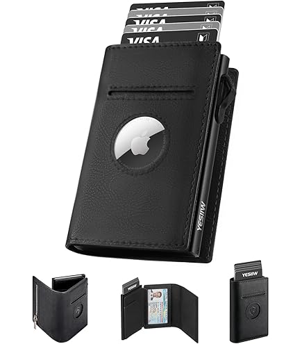 Portafoglio Uomo Pelle Antifurto Portafoglio Uomo In Pelle Con Clip Per Banconote E Blocco RFID - Antifurto, Regalo USA Portafoglio Uomo Antifurto - Foto 8