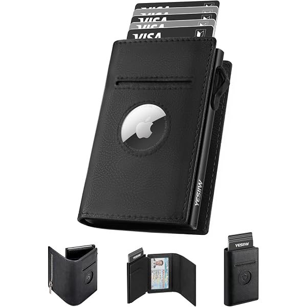Clip Portafoglio Per Apple AirTag – Fermasoldi Intelligente Per Trovare Il Portafoglio Con L'App Trova Il Mio
