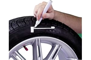 AUTO-STYLE Marqueur de pneu - Blanc