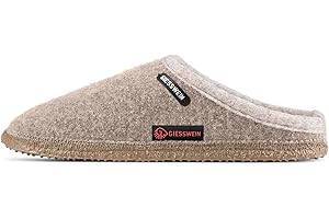 Giesswein Hausschuhe Dannheim - Warme Filz-Pantoffeln für Damen & Herren, rutschfeste Pantoletten, Unisex Slippers aus Wolle‌