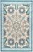 Produktbild Carpetforyou Schöner flachgewebter In- & Outdoor Teppich King‘s Garden 3D Effekt Blumenmotiv grün grau beige braun in 4 Größen für Wohnzimmer und Balkon (115 x 170 cm)