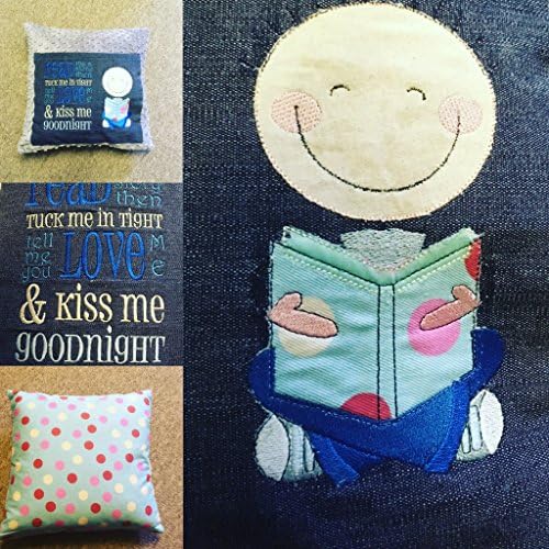 Read Me A Story, book pocket boys cushion