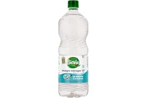 Biovie - Vinaigre ménager 20°, senteur eucalyptus - éco-recharge 1L