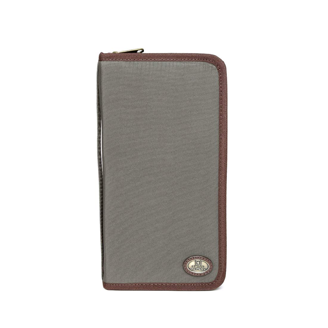 SWISS MILITARY Travel Organizer Wallet with Multiple Pockets for Passports, Passport & Card Organizer, 1680D Nylon, Durable, Stylish, Secure Cash, Cards, SIM & Coins, Travel Essentials, Unisex - Image 3