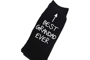 60 Second Makeover Limited Best Grandad Ever Black Calf Socks Birthday Socks Mens Birthday Father Day