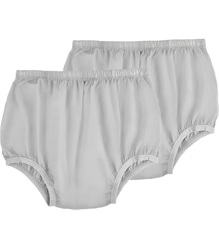Slip da donna impermeabili per incontinenza, lavabili, biancheria intima bianca e nera, comfort e fiducia, a vita alta, a prova di perdite, taglie S-3XL (M, bianco