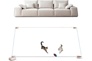 Hedsuin Interactive Cat Toy for Indoor Cats – Automatic Moving&Enrichment Toy for Indoor Cats/Kitten, Auto/Manual Control Cat Treadmill for Exercise & Mental Stimulation, Stimulating Chase Toys (H1K3)