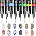 Neverland Nail Art Pen Painting Design Tools Drawing Dotting for UV Gel Polish Black Schwarz
