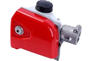 Sileduove Cabezal de engranaje para motosierra de engranaje, accesorio de cabezal de trabajo para cortasetos con 26 mm, 9 dientes