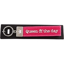 Depesche Portachiavi In Feltro Unicorn Power - Con Frase E Chiusura In Metallo Incisa, 18,7 Cm, Rosa
