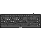 Philips SPK6238 Kablolu T&uuml;rk&ccedil;e Q Klavye Siyah