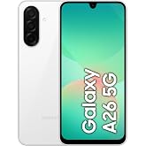 Samsung Galaxy A26 5G, Android Smartphone, 256GB Storage, 8GB RAM, White, 50MP Camera, Large Screen, Long Battery Life (Samsu
