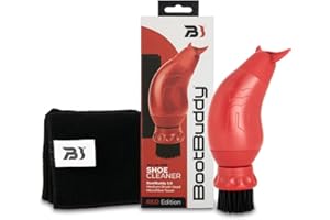 BootBuddy Shoe & Boot Cleaner Brush – Footwear Cleaning Kit for Hiking Boots, Golf Shoes, Football Boots, Running Shoes & Wellies – Cleans Mud, Dirt & Stains in Minutes – As Seen on Dragons’ Den