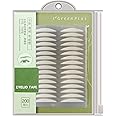 Natural Invisible Single Side Eyelid Tape Stickers(320Pcs,Szie 4MM） Medical-use Fiber Eyelid Correction Strip, Instant Eye Lift Without Surgery, Perfect for Droopy,Hooded, Uneven Mono-Eyelids