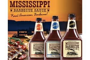SKUURTFR 3 Sorten Mississippi BBQ Grillsauce Marinade 3er Vorteilspaket 5,4 kg