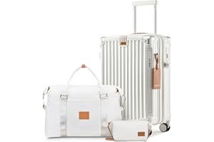 Joyway Maletas de Viaje Cabina 20'', Equipaje de Viaje Mano Rígidas en ABS+PP, Expandible un 25%, Ruedas 360° Antideslizantes, Cerradura TSA y con Portavasos Viajes de Negocios