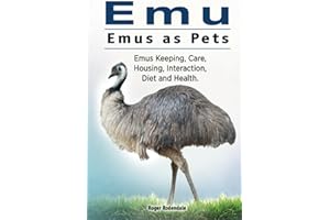Emu. Emus as Pets. Emus Keeping, Care, Housing, Interaction, Diet and Health
