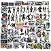 Price comparison product image Hopasa Game Sticker(100pcs),Birthday Party Waterproof Stickers Decorations Compatible for Gamer, Laptop, Travel Case Stickers,Best Gift for Kids and Adult
