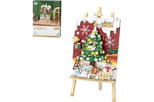 LOZ Mini Blocks - 1283 - Arbres de Noël - Briques de construction - Jouet - 667 pièces - Modèle de blocs de serrage - Pour enfants et adultes - Nouveau modèle 2022