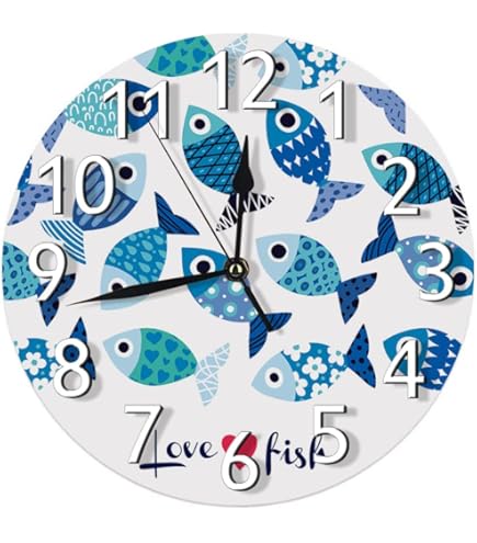 Orologio Da Parete Bambini Dida - Legno Di Betulla Con Animali, Made In Italy - Foto 3