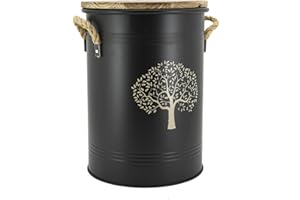 AUBRY GASPARD Tabouret et Seau à pellets