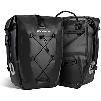 Sacoche Arrière VAUDE Aqua 48L – étanche, Pour Vélo, Paire – Noir