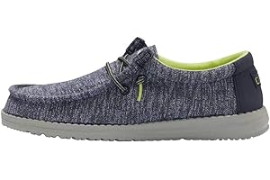 Hey Dude Wally Boys - Comfort Leggero - Mocassino Bambino - Scarpe Casual Bambino con Soletta Ergonomica in Memory Foam - Progettate in Italia e California