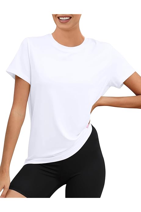 Camicia Sportiva Donna - Top Traspirante Con Schiena In Rete, Perfetta Per Fitness E Yoga - Foto 10