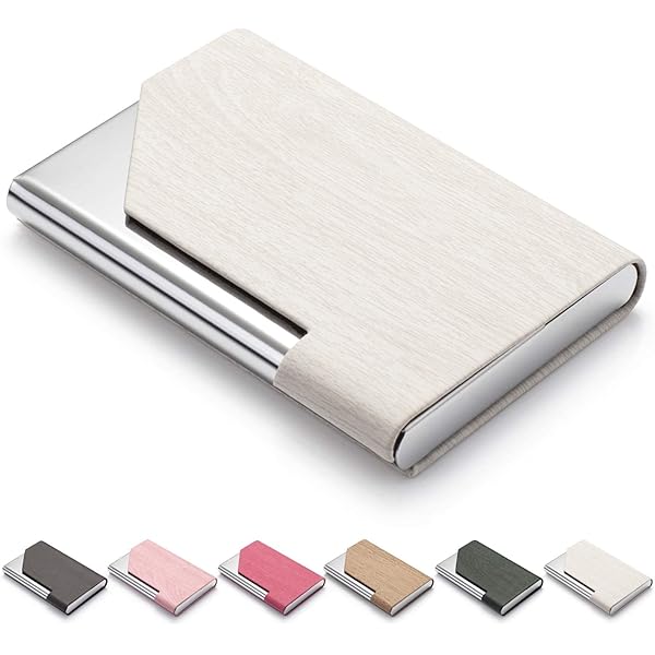 Cadeau D'affaires Etui Carte Visite Lexon Aluminium Design