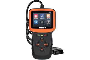 TERRIFI Car OBD2 Scanner Diagnostic Tool, Car OBDII/EOBD Diagnostic Code Reader Tool, Car Engine Fault Code Readers, with Reset & I/M Readiness, for All Vehicles After 1996