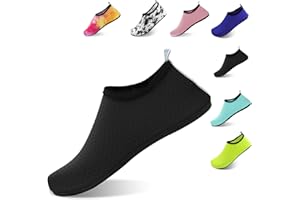 FANWINKJ Chaussures de Natation, Chaussures de Yoga, Chaussures d'eau Respirantes et élégantes pour la Plage, Le Sport, Le Surf et la Natation, Hommes et Femmes