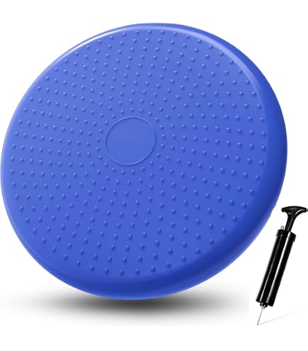 Coussin D'Équilibre Unycos Ø34cm | Coussin De Yoga Gonflable | Fitness, Pilates, Rééducation | Rouge